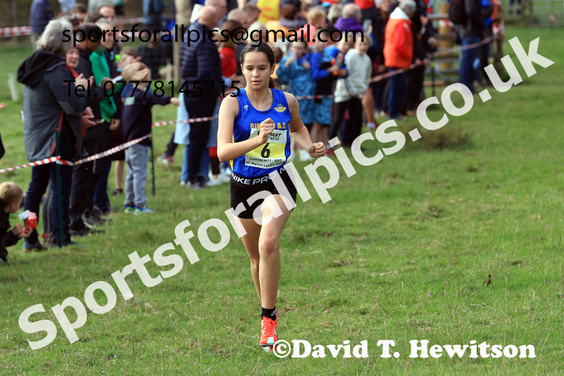 Girls Under-15s 2025 Start Fitness NEHL, Druridge Bay, Northumberland. Photo: David T. Hewitson/Sports for All Pics